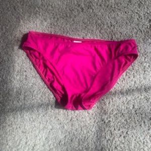 Magenta Lauren Ralph Lauren Bikini Bottoms